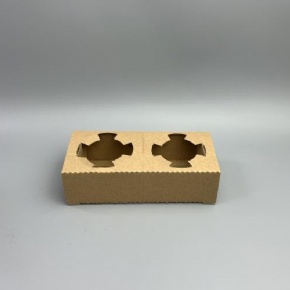 Special two Cups cardboard cup carriers-100% recyclable