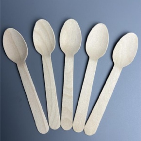 Unwrapped Wooden Spoon--14cm