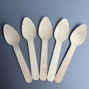 Unwrapped Wooden Spoon--11cm