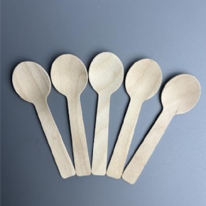 Unwrapped Wooden Spoon--10cm