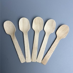 Unwrapped Wooden Spoon--10.5cm